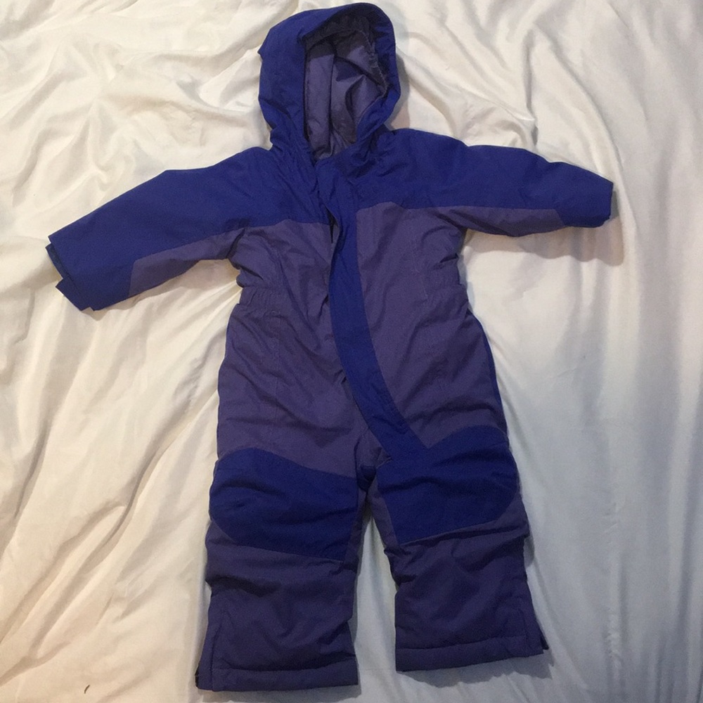 LLBean one piece snow suit 12-18M